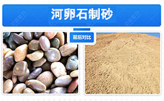 河石制砂机械有哪些，河石制砂机价格多少
